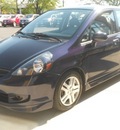 honda fit 2008 blue hatchback gasoline 4 cylinders front wheel drive 5 speed automatic 43228