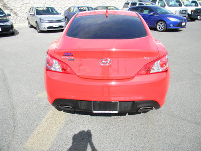 hyundai genesis 2011 red coupe gasoline 4 cylinders rear wheel drive standard 79925