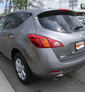 nissan murano 2009 lt  gray suv sl awd gasoline 6 cylinders all whee drive automatic 46219