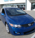 honda civic 2011 blue coupe si gasoline 4 cylinders front wheel drive 6 speed manual 46219
