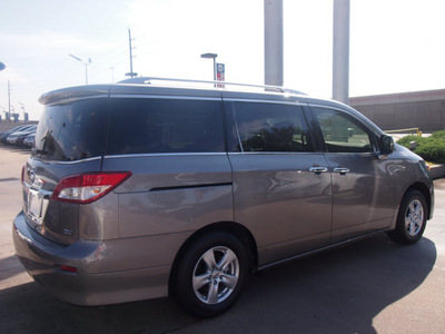 nissan quest 2012 gray van 3 5 sv gasoline 6 cylinders front wheel drive automatic 77477