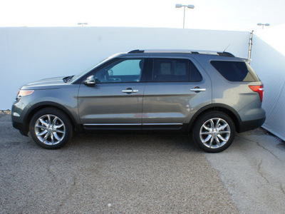 ford explorer 2013 gray suv limited flex fuel 6 cylinders 2 wheel drive automatic 75235