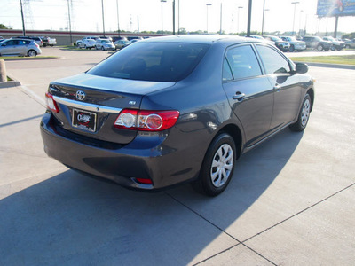 toyota corolla 2011 gray sedan le gasoline 4 cylinders front wheel drive automatic 75007