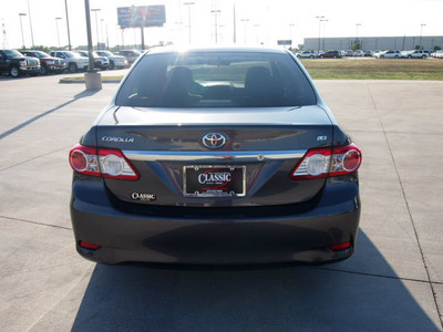 toyota corolla 2011 gray sedan le gasoline 4 cylinders front wheel drive automatic 75007