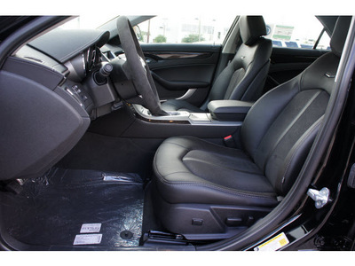 cadillac cts 2012 black sedan 3 0l luxury gasoline 6 cylinders rear wheel drive automatic 77002