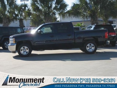 chevrolet silverado 1500 2012 dk  blue lt flex fuel v8 2 wheel drive automatic 77503