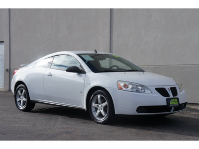 pontiac g6 2009 white coupe gt gasoline 6 cylinders front wheel drive automatic 79407