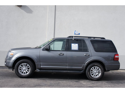 ford expedition 2012 gray suv xlt flex fuel 8 cylinders 2 wheel drive automatic 79407