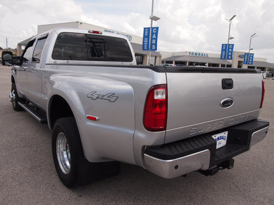 ford f 350 super duty 2010 silver lariat diesel 8 cylinders 4 wheel drive automatic 77375