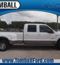 ford f 350 super duty 2005 white king ranch diesel 8 cylinders 4 wheel drive automatic 77375