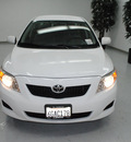 toyota corolla 2010 white sedan le gasoline 4 cylinders front wheel drive automatic 91731