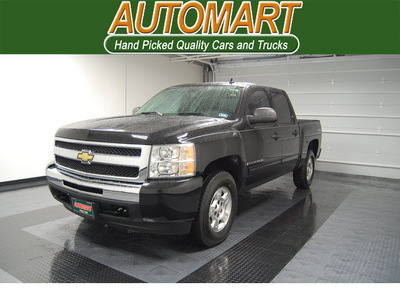 chevrolet silverado 1500 2009 black lt flex fuel 8 cylinders 4 wheel drive automatic with overdrive 77630