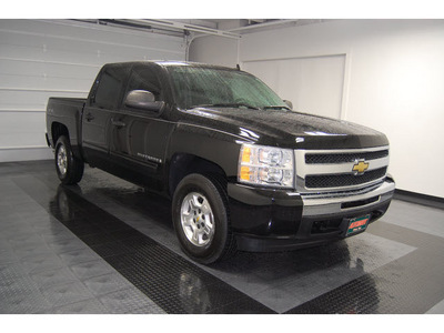 chevrolet silverado 1500 2009 black lt flex fuel 8 cylinders 4 wheel drive automatic with overdrive 77630