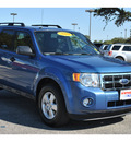 ford escape 2009 blue suv xlt gasoline 6 cylinders 4 wheel drive 6 speed automatic 78216