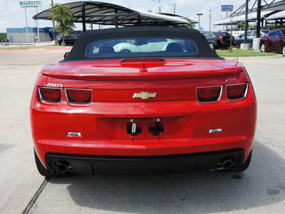 chevrolet camaro 2012 red lt gasoline 6 cylinders rear wheel drive automatic 76087