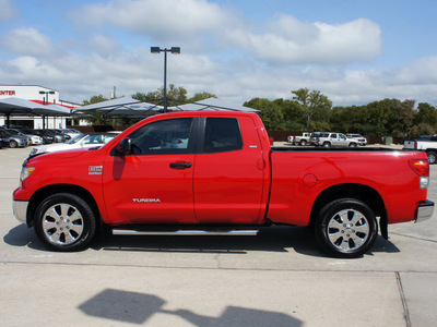 toyota tundra 2007 red sr5 gasoline 8 cylinders rear wheel drive automatic 76087