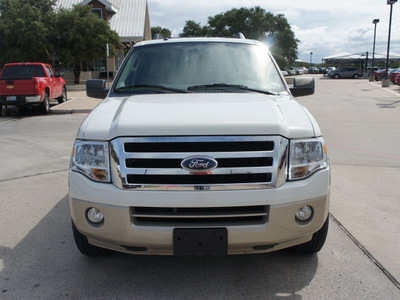 ford expedition 2008 white suv eddie bauer gasoline 8 cylinders 2 wheel drive automatic with overdrive 76087