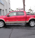 ford f 150 2012 dk  red lariat gasoline 6 cylinders 4 wheel drive automatic 32401