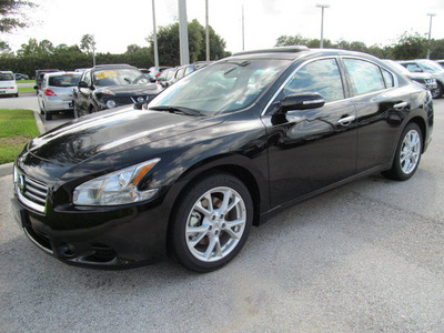 nissan maxima 2012 black sedan 3 5 sv gasoline 6 cylinders front wheel drive automatic 33884