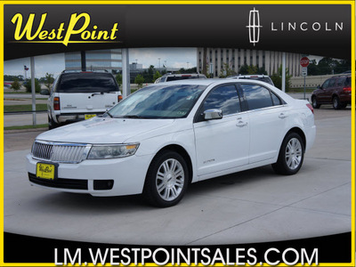 lincoln zephyr 2006 white sedan gasoline 6 cylinders front wheel drive automatic 77043