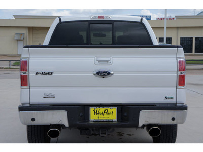ford f 150 2010 white lariat flex fuel 8 cylinders 2 wheel drive automatic 77043