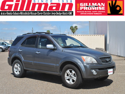 kia sorento 2004 gray suv ex gasoline 6 cylinders rear wheel drive automatic with overdrive 78586