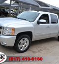 chevrolet silverado 1500 2011 silver ltz flex fuel 8 cylinders 2 wheel drive automatic 76051