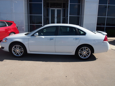 chevrolet impala 2012 white sedan ltz flex fuel 6 cylinders front wheel drive automatic 77802