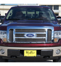 ford f 150 2010 dk  red king ranch flex fuel 8 cylinders 4 wheel drive automatic 77043