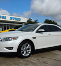 ford taurus 2011 white sedan sel gasoline 6 cylinders front wheel drive automatic 76011