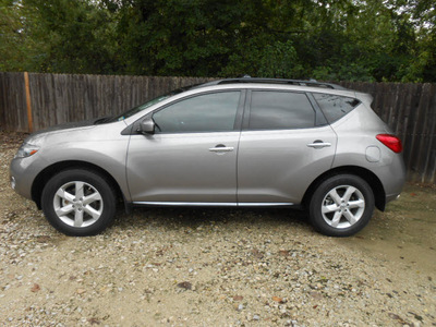 nissan murano 2009 lt  gray suv sl gasoline 6 cylinders front wheel drive automatic 75901