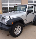jeep wrangler 2009 silver suv x gasoline 6 cylinders 4 wheel drive automatic with overdrive 77656