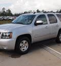 chevrolet tahoe 2012 silver suv lt flex fuel 8 cylinders 2 wheel drive automatic with overdrive 77656
