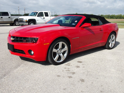 chevrolet camaro 2011 red lt gasoline 6 cylinders rear wheel drive automatic 78009