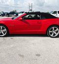 chevrolet camaro 2011 red lt gasoline 6 cylinders rear wheel drive automatic 78009