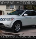 nissan murano 2004 white suv sl fi dohc 24v front wheel gasoline 6 cylinders front wheel drive cont  variable trans  77008