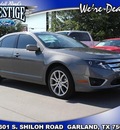 ford fusion 2012 strl gry met sedan sel flex fuel 6 cylinders front wheel drive not specified 75041