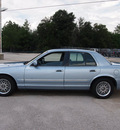 mercury grand marquis 1999 lt  blue sedan gs gasoline v8 rear wheel drive automatic 77375