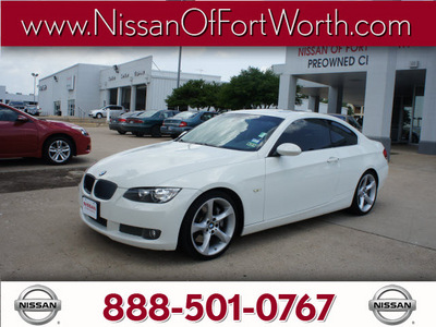 bmw 3 series 2008 white coupe 335i gasoline 6 cylinders rear wheel drive automatic 76116