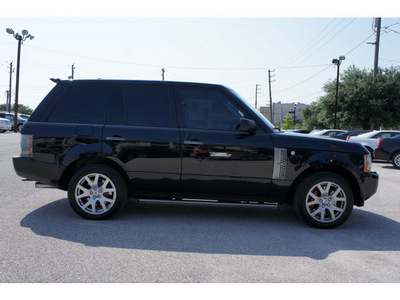 land rover range rover 2007 black suv supercharged gasoline 8 cylinders 4 wheel drive shiftable automatic 77002