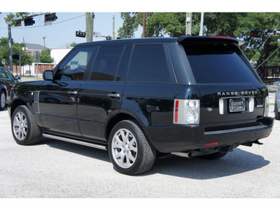 land rover range rover 2007 black suv supercharged gasoline 8 cylinders 4 wheel drive shiftable automatic 77002