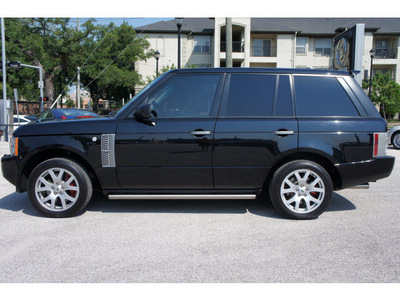 land rover range rover 2007 black suv supercharged gasoline 8 cylinders 4 wheel drive shiftable automatic 77002