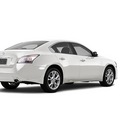 nissan maxima 2012 white sedan 3 5 s gasoline 6 cylinders front wheel drive automatic 77301