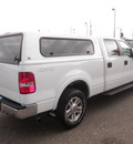 ford f 150 2007 white lariat flex fuel 8 cylinders 4 wheel drive automatic with overdrive 55321