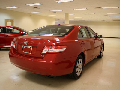 toyota camry 2011 red sedan le gasoline 4 cylinders front wheel drive automatic 27707