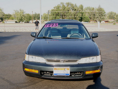 honda accord 1996 sherwood green sedan ex gasoline 4 cylinders front wheel drive automatic 80911