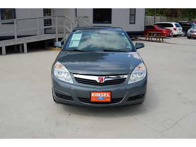 saturn aura 2009 gray sedan xr v6 gasoline 6 cylinders front wheel drive automatic with overdrive 77706