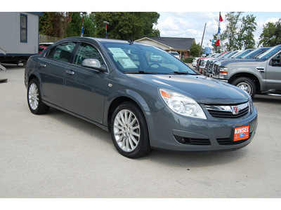 saturn aura 2009 gray sedan xr v6 gasoline 6 cylinders front wheel drive automatic with overdrive 77706