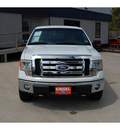 ford f 150 2009 white xlt flex fuel 8 cylinders 4 wheel drive automatic with overdrive 77706