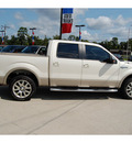 ford f 150 2009 white king ranch flex fuel 8 cylinders 2 wheel drive automatic with overdrive 77706